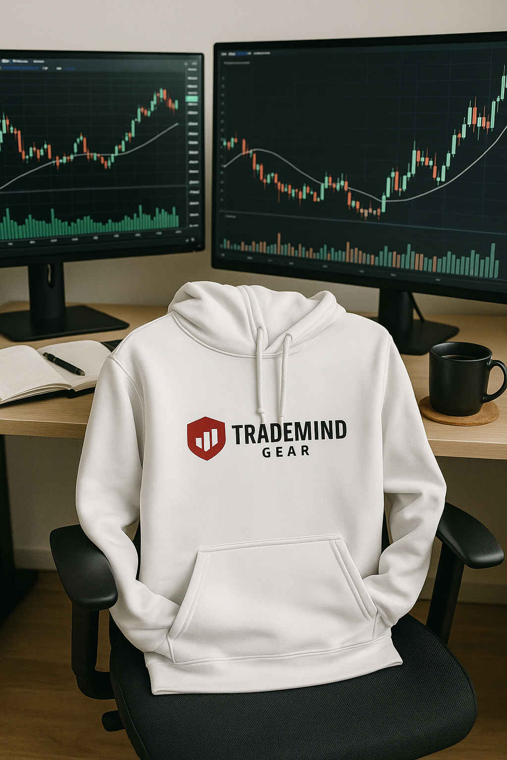 TradeMind Gear- Premium Trader's Hoodie