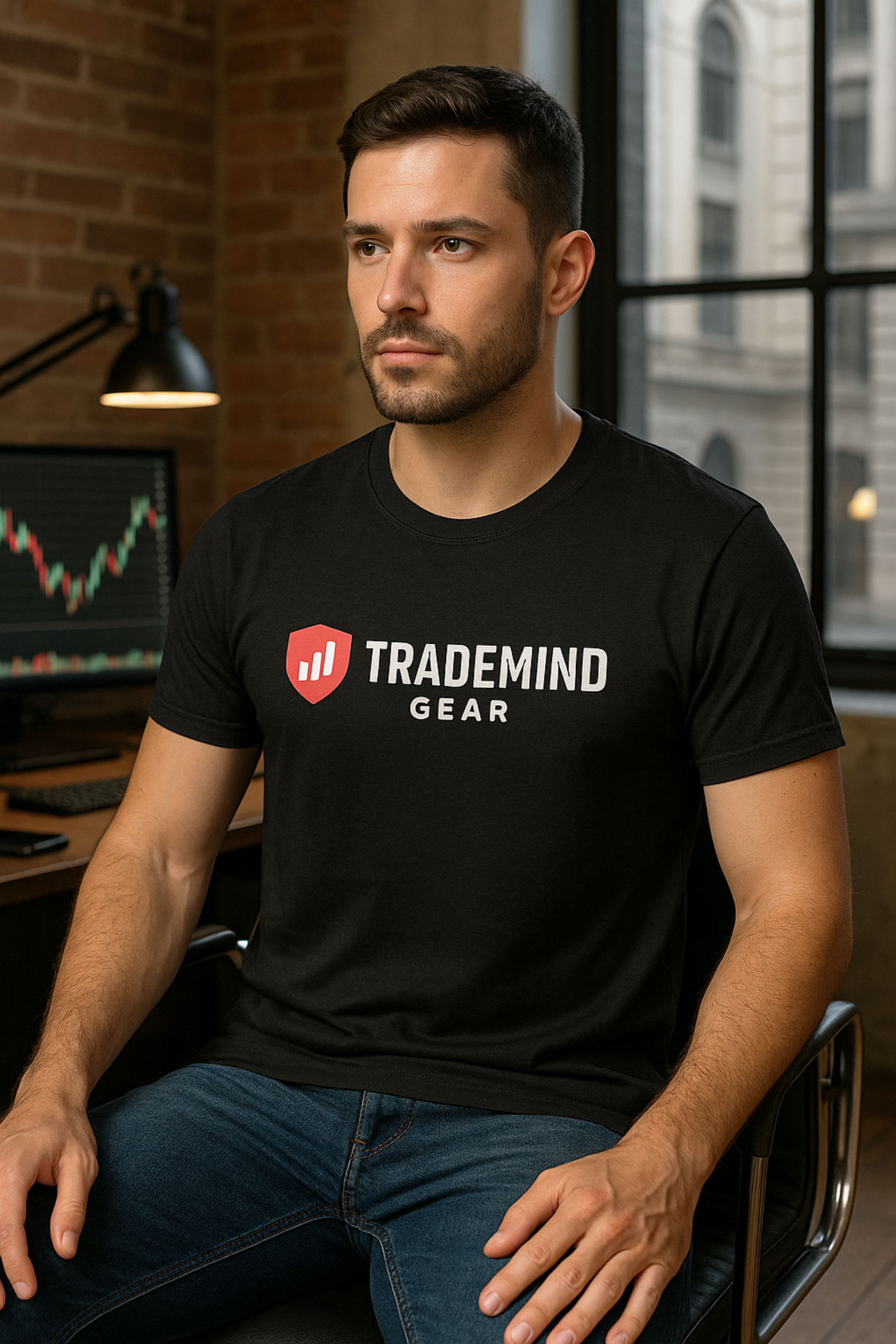 TradeMind Gear Core Logo T-shirt-Black