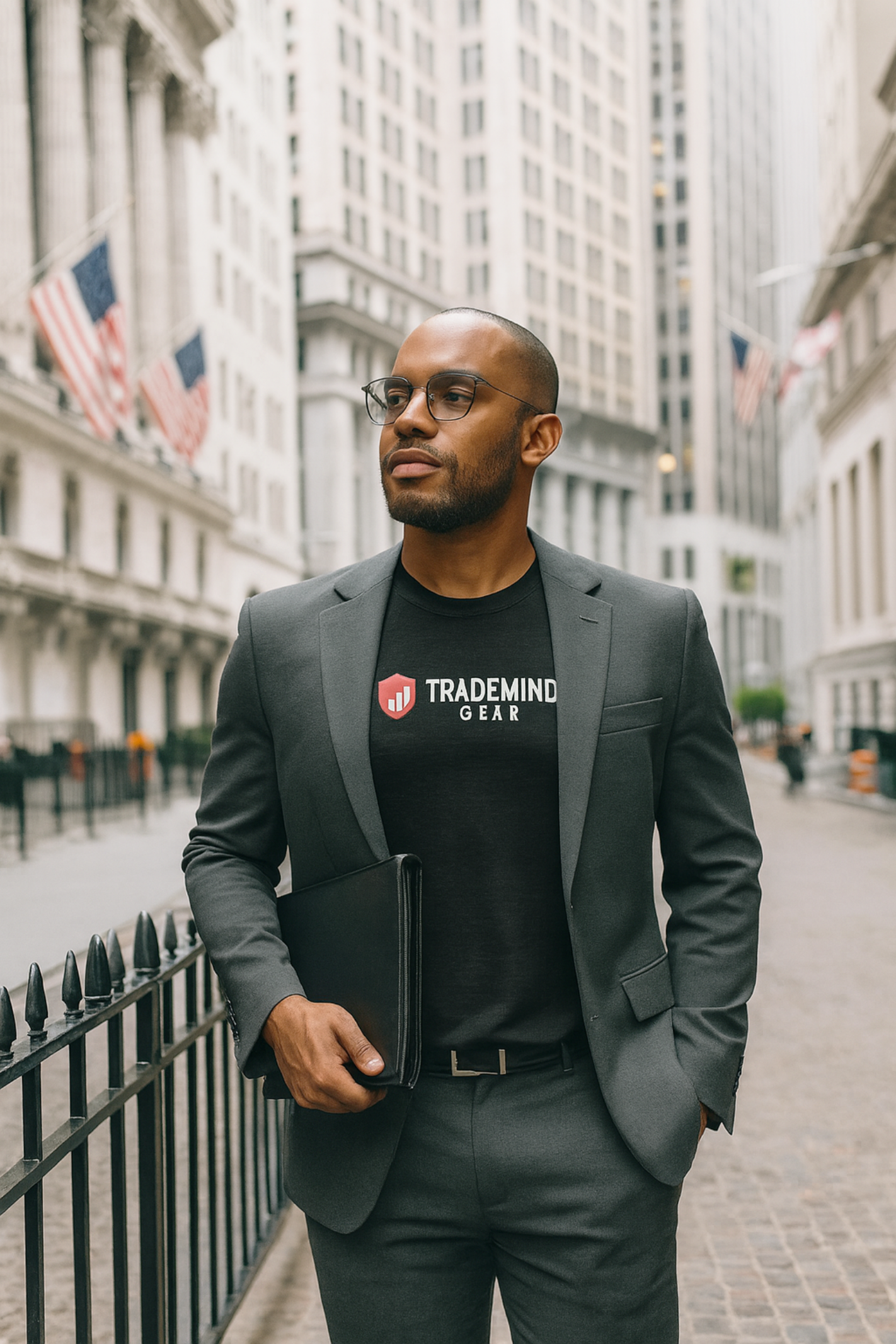 TradeMind Gear Core Logo T-shirt-Black