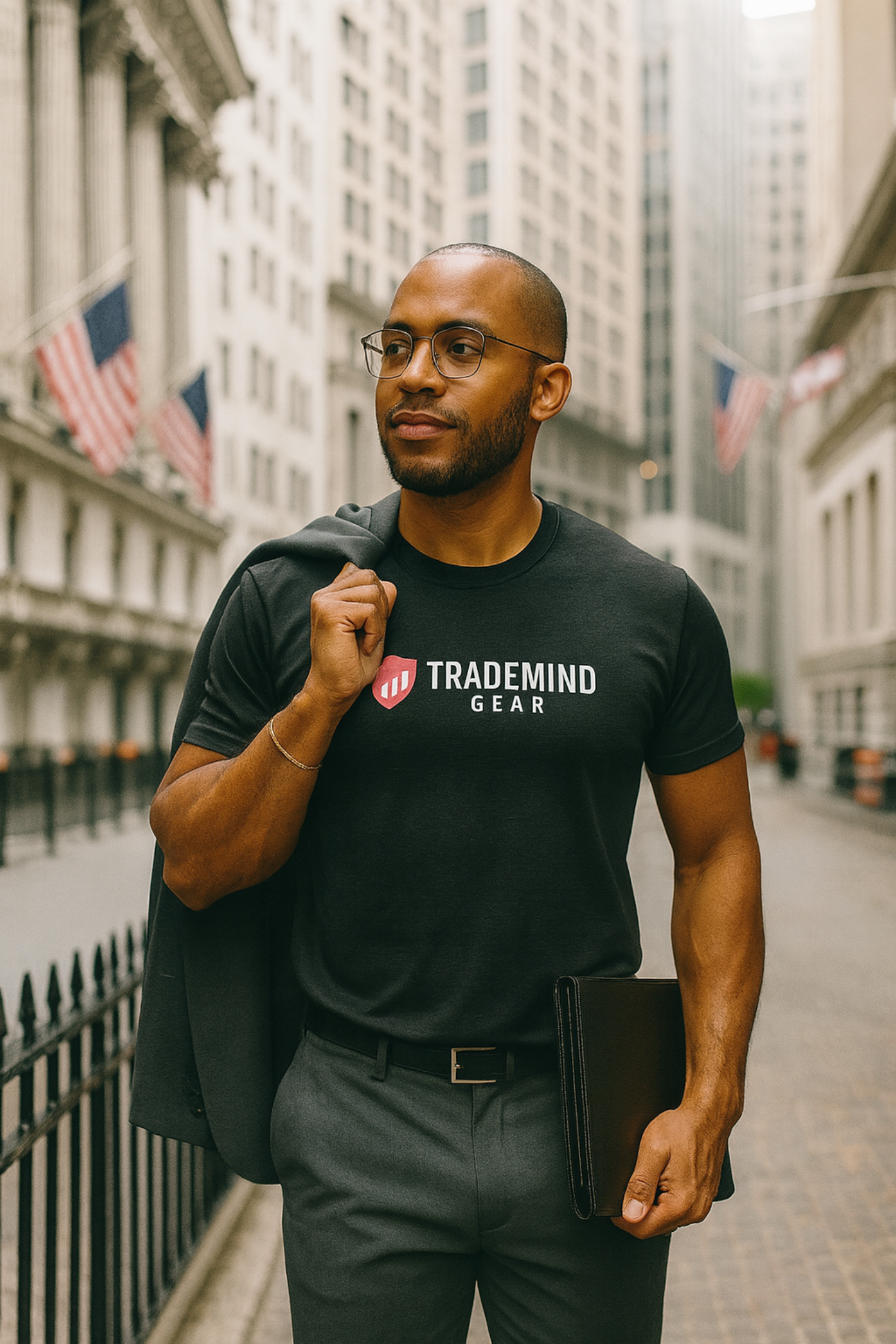 TradeMind Gear Core Logo T-shirt-Black