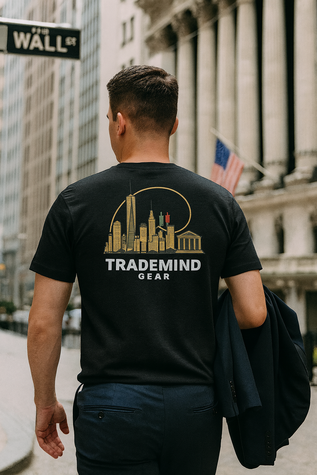 TradeMind Gear Core Logo T-shirt-Black