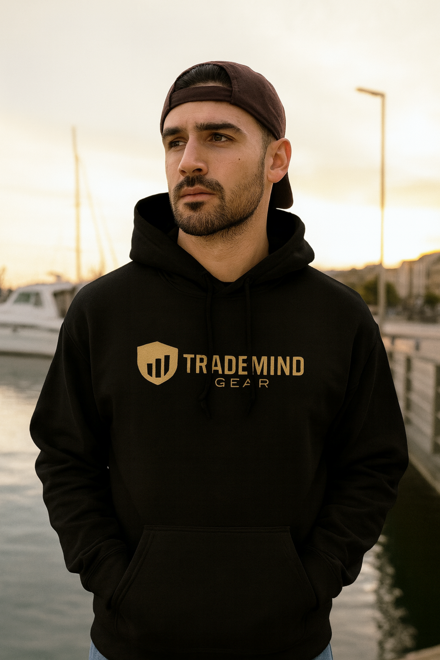 Markets Reward Discipline – Luxury Trader Hoodie