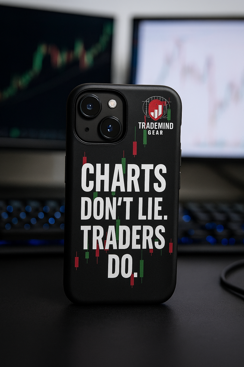"Charts Don't Lie" Iphone Case- MagSafe Tough